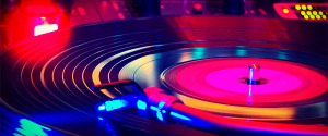 Neon Turntable